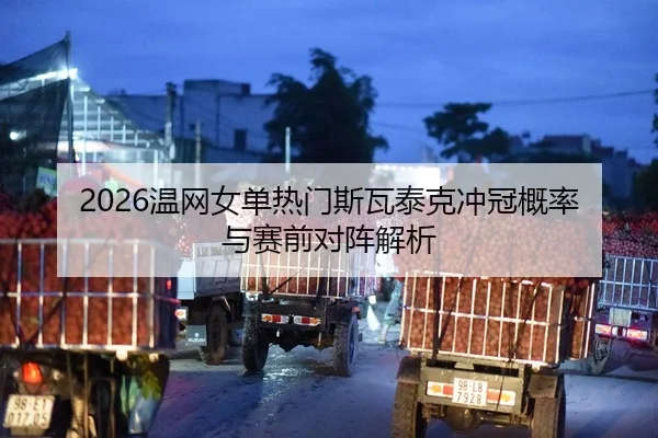 2026温网女单热门斯瓦泰克冲冠概率与赛前对阵解析